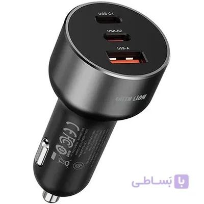 شارژر فندکی گرین لاین مدل Trio Volt
