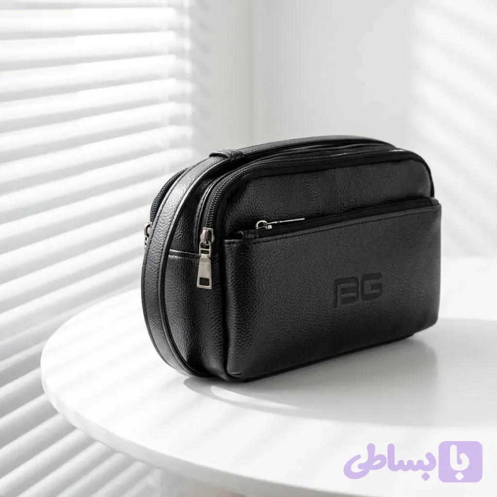 کیف مردانه چرم مصنوعی روزمره و رسمی جیب دار