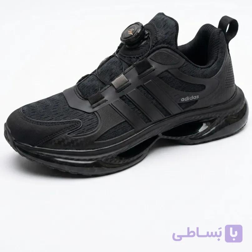 کفش اسپرت مردانه ادیداس مشکی روزمره راحتی سایز 41 تا 45