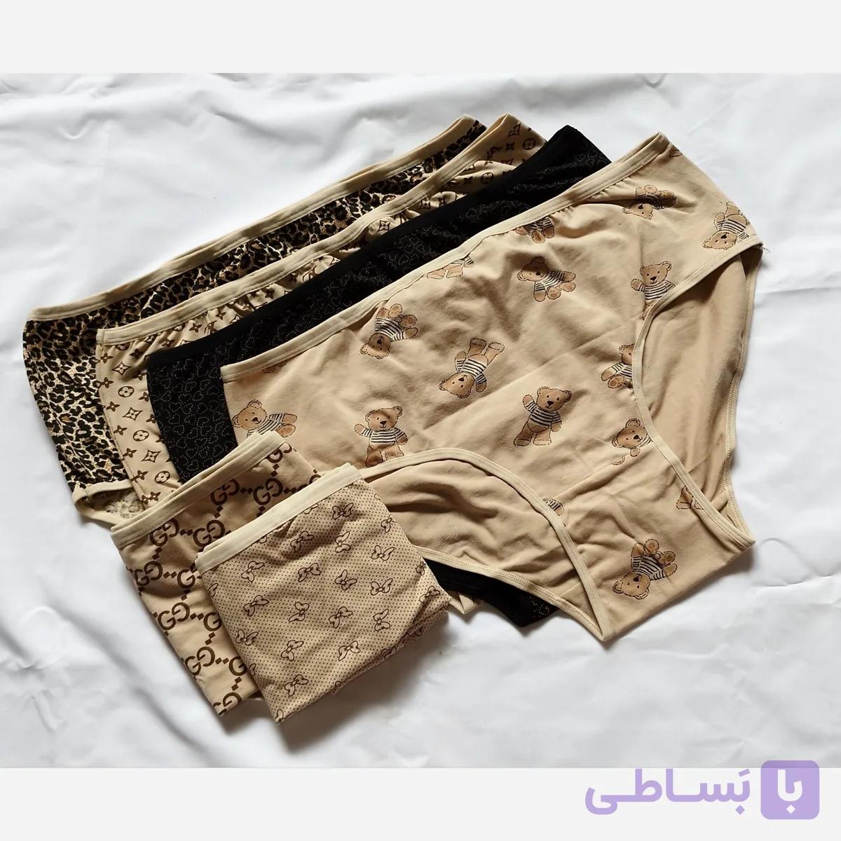 شورت زنانه نخ پنبه 7xl پلاس سایز کیژان پلاس