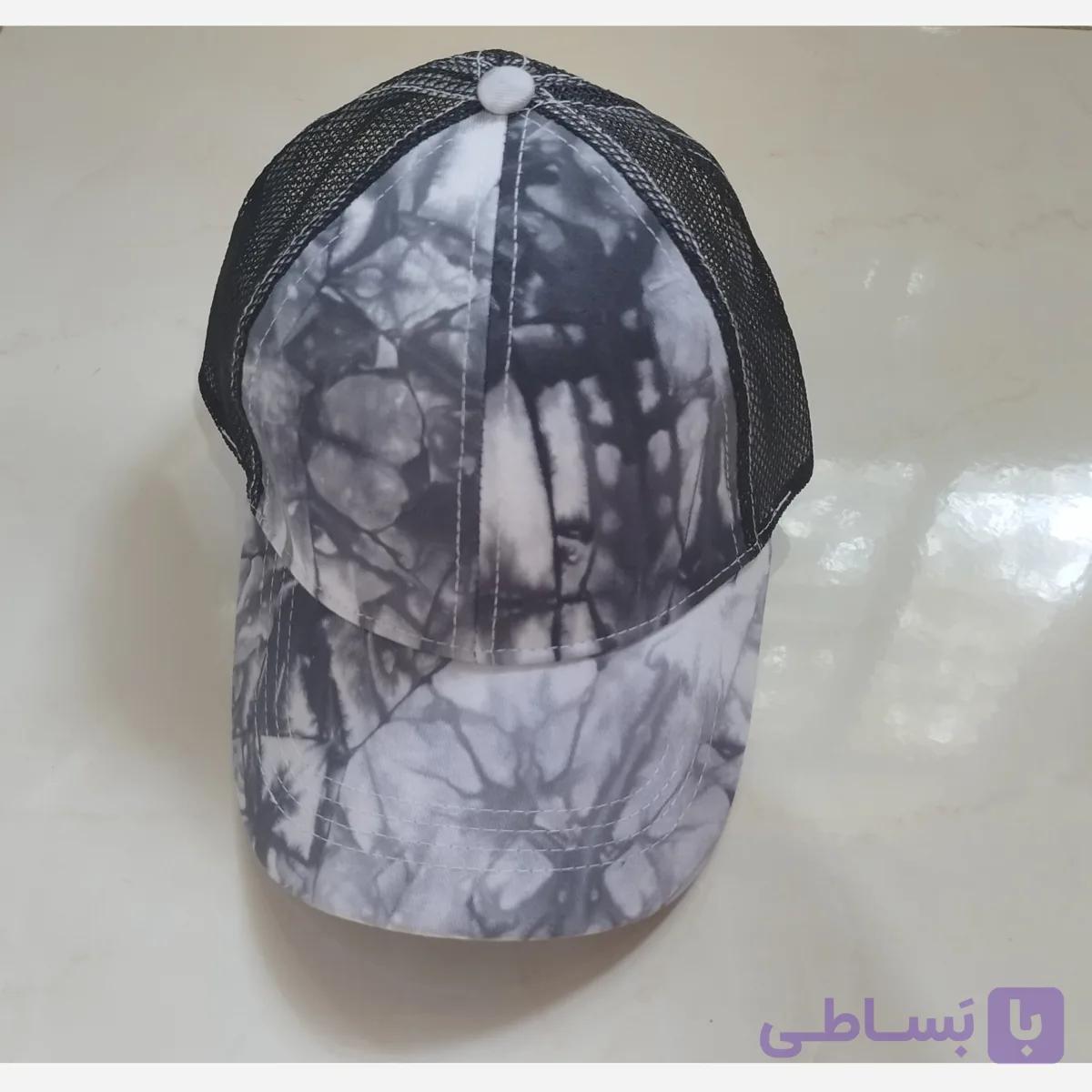 کلاه نقابدار کلاه آفتابگیر پشت تور