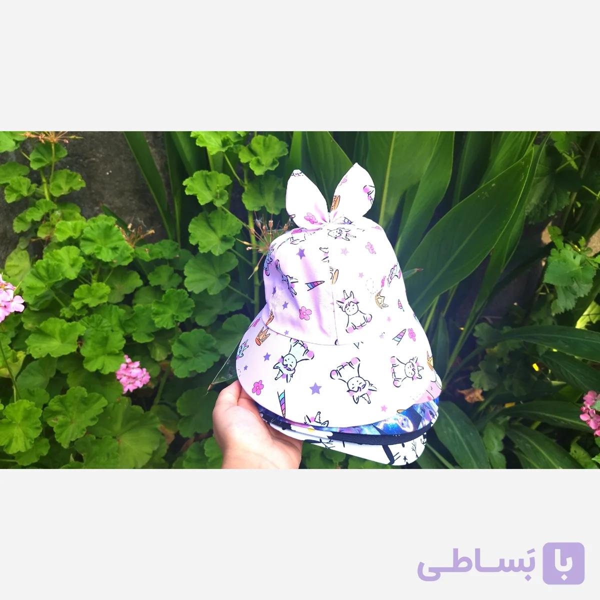 کلاه نقابدار طرح دار مناسب کودک 3 تا 6 سال