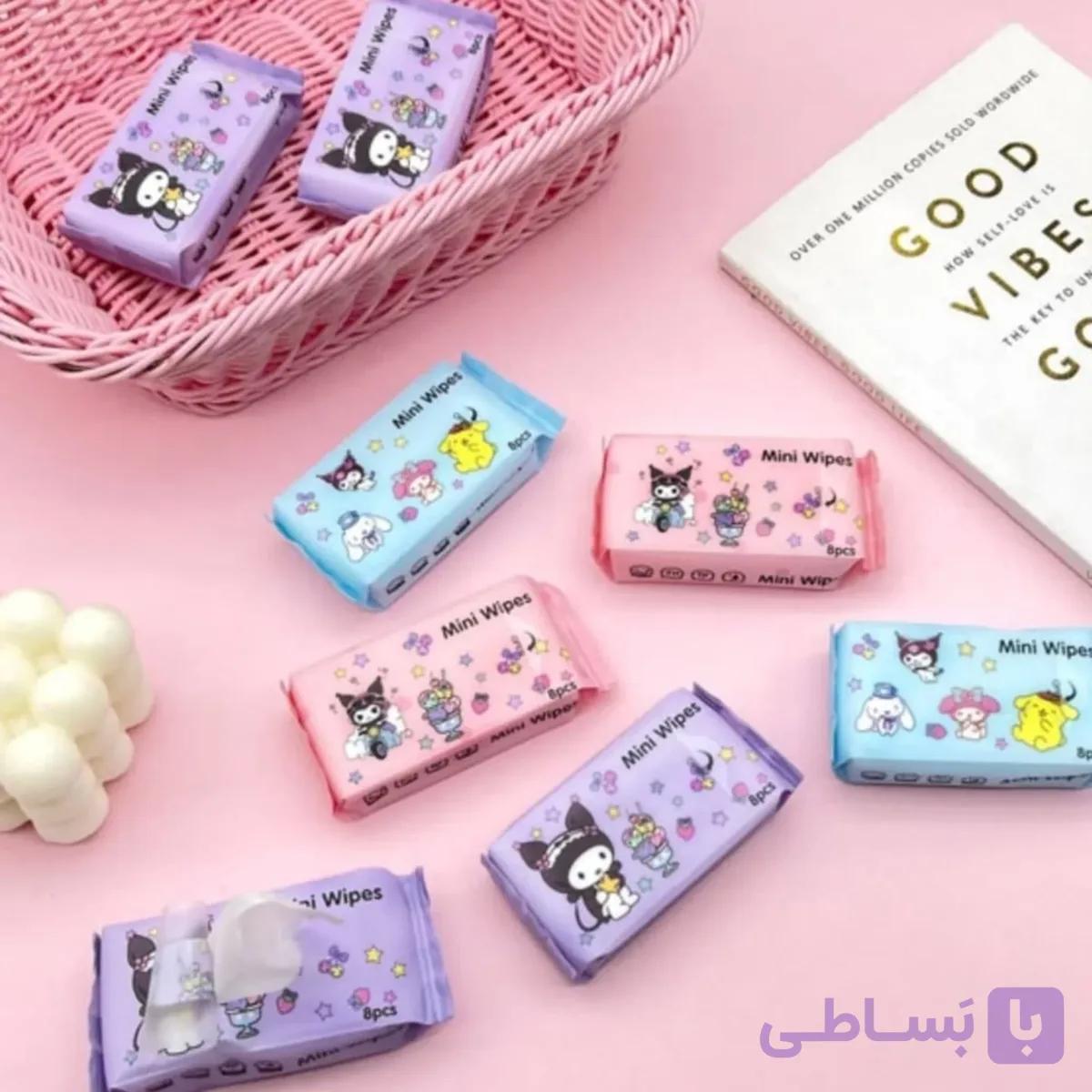 دستمال مرطوب جیبی کرومی