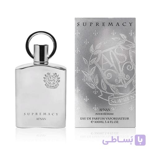 عطر ادکلن سوپر ماسی نقره ای افنان مشابه اونتوس Afnan Supremacy Silver — تصویر 1