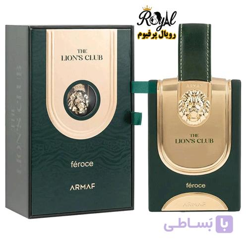 عطر ادکلن لاینز کلاب فروس رایحه مارلی هالتان Lions Club Feroce — تصویر 1