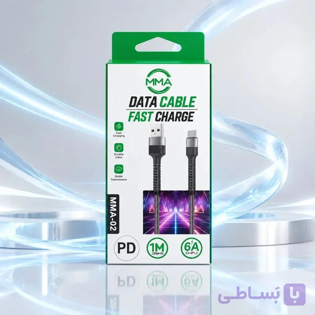 کابل شارژ و انتقال داده MMA مدل MMA-02 — تصویر 1