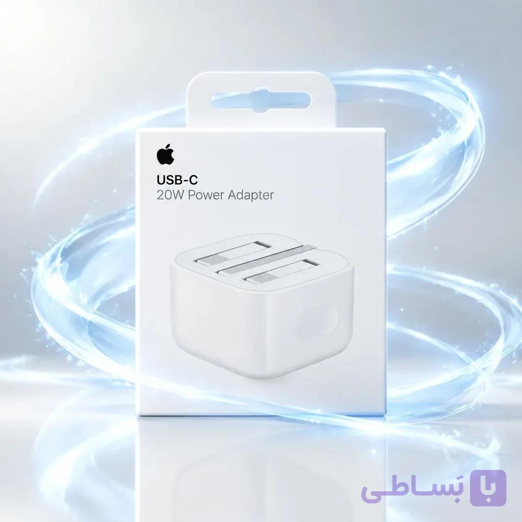 آداپتور شارژ ۲۰ وات USB-C آیفون‌ — تصویر 1