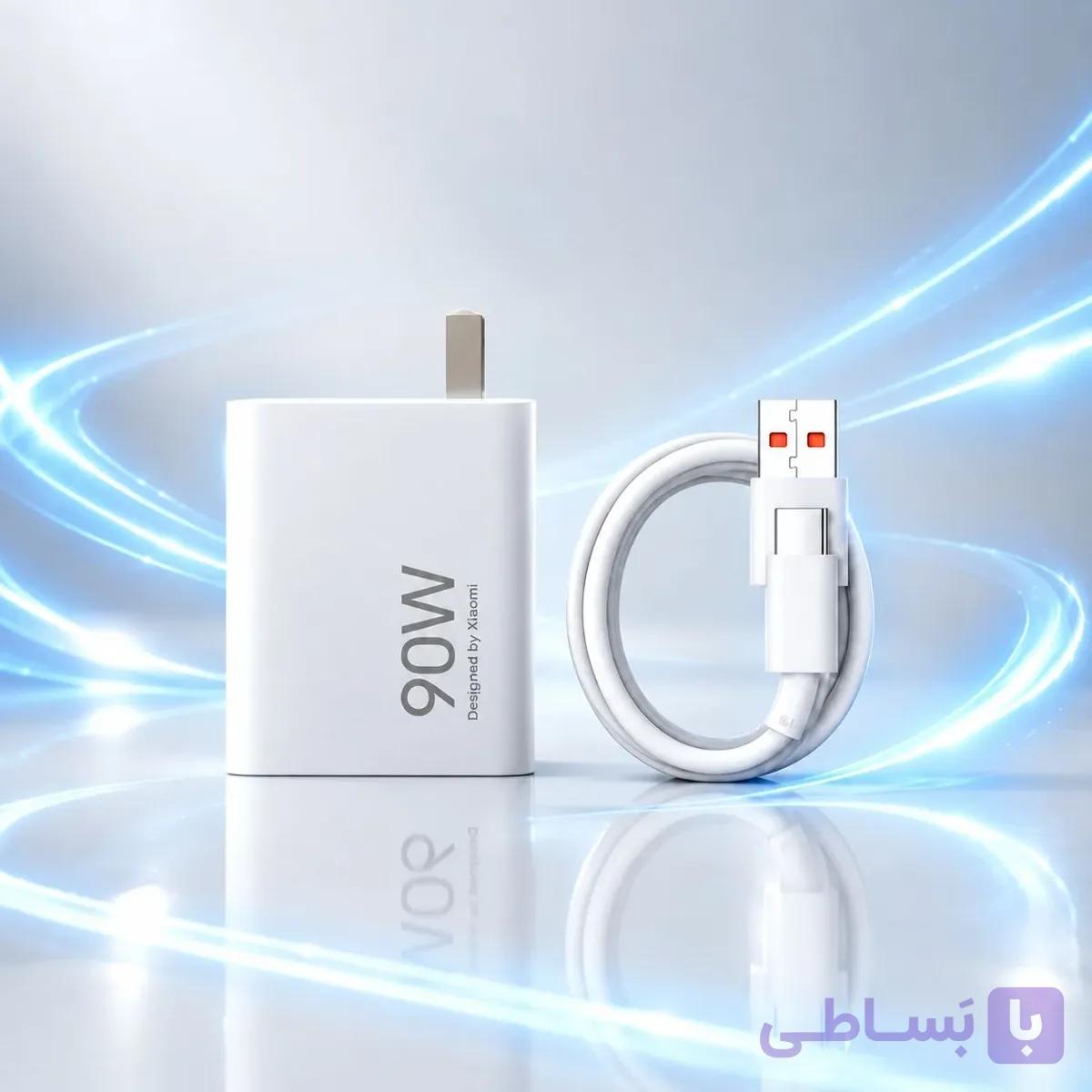 شارژر اورجینال 90W شیائومی سرکارتنی (HyperCharge) — تصویر 1