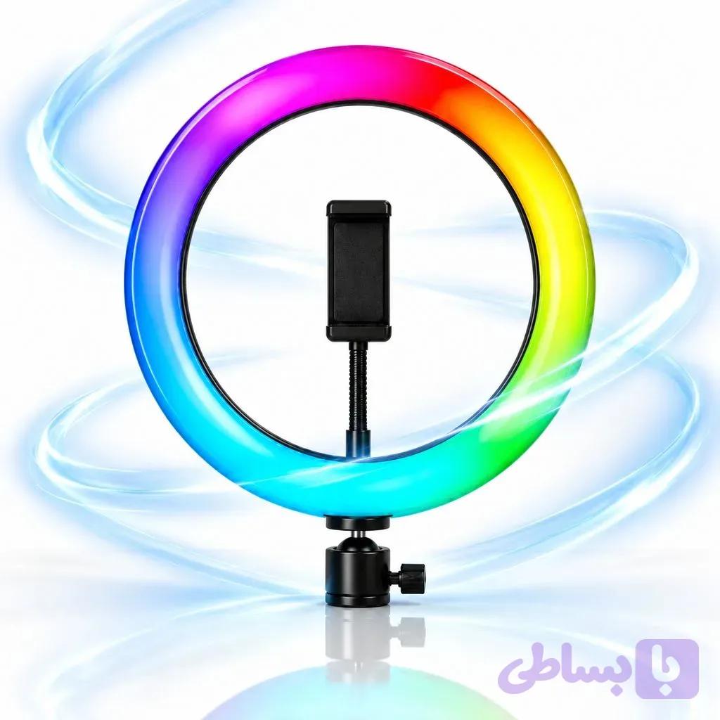 رینگ‌ لایت LJJ-33 RGB LED — تصویر 1