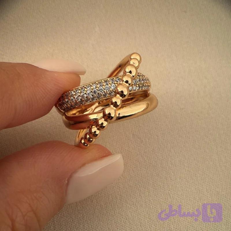 انگشتر زنانه ژوپینگ مدل R0035 — تصویر 1