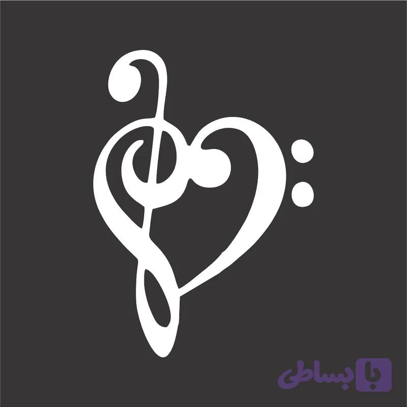 تتو موقت طرح موسیقی کد N1 تولیدی مستر لوکسینو