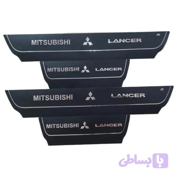 برچسب پارکابی خودرو طرح چرم کد M390 مناسب برای میتسوبیشی لنسر مجموعه 4 عددی تولیدی مستر لوکسینو