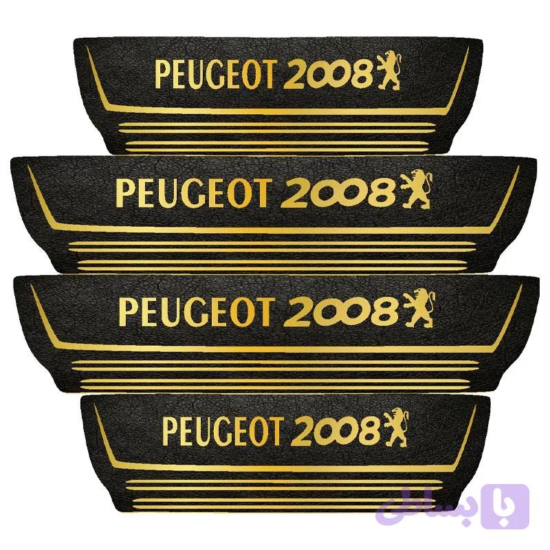 برچسب پارکابی خودرو کد pkT1078 مناسب برای پژو 2008 بسته 4 عددی تولیدی مستر لوکسینو