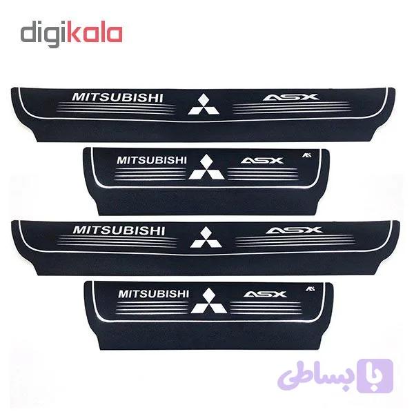 برچسب پارکابی خودرو کد SK054 مناسب برای میتسوبیشی ای اس ایکس مجموعه 4 عددی تولیدی مستر لوکسینو