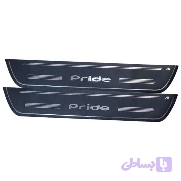 برچسب پارکابی خودرو طرح چرم کد M374 مناسب برای وانت پراید 151 مجموعه 2 عددی تولیدی مستر لوکسینو
