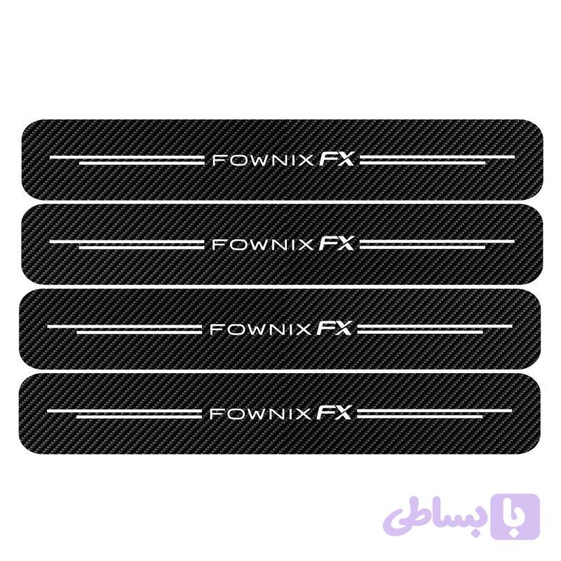 برچسب بدنه خودرو طرح پارکابی کربن کد SP169 مناسب برای فونیکسfx بسته 4 عددی تولیدی مستر لوکسینو