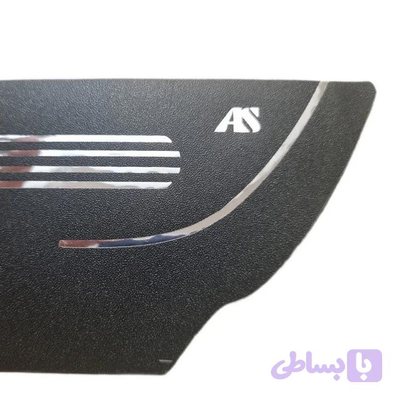 برچسب پارکابی خودرو امیران اسپرت طرح چرم کد 2025097 مناسب برای KMC SR3 مجموعه 4 عددی تولیدی مستر لوکسینو