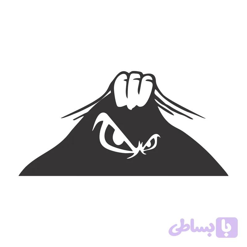 استیکر خودرو کد 101224 تولیدی مستر لوکسینو