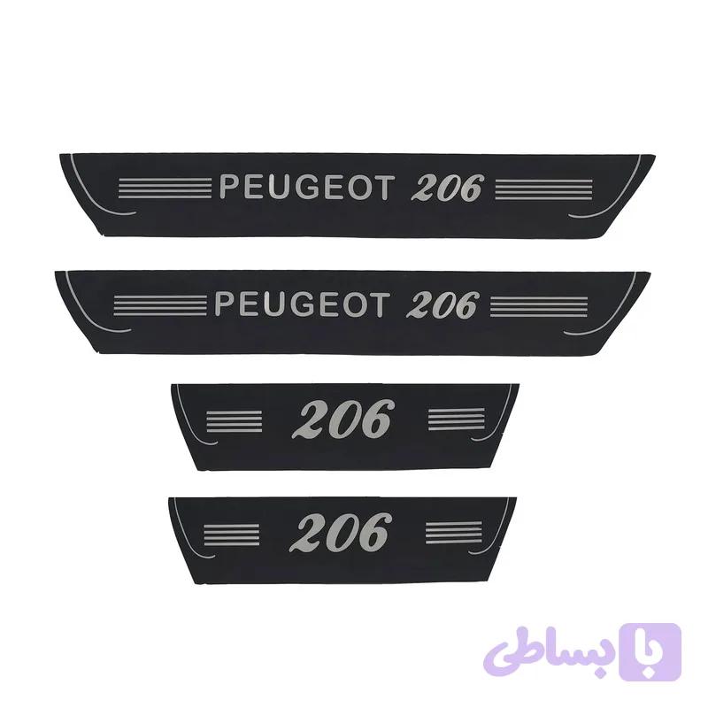 پارکابی خودرو مدل L.S مناسب برای پژو 206 مجموعه 4 عددی تولیدی مستر لوکسینو