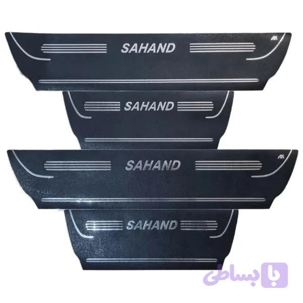 برچسب پارکابی خودرو طرح چرم کد M395 مناسب برای سهند مجموعه 4 عددی تولیدی مستر لوکسینو