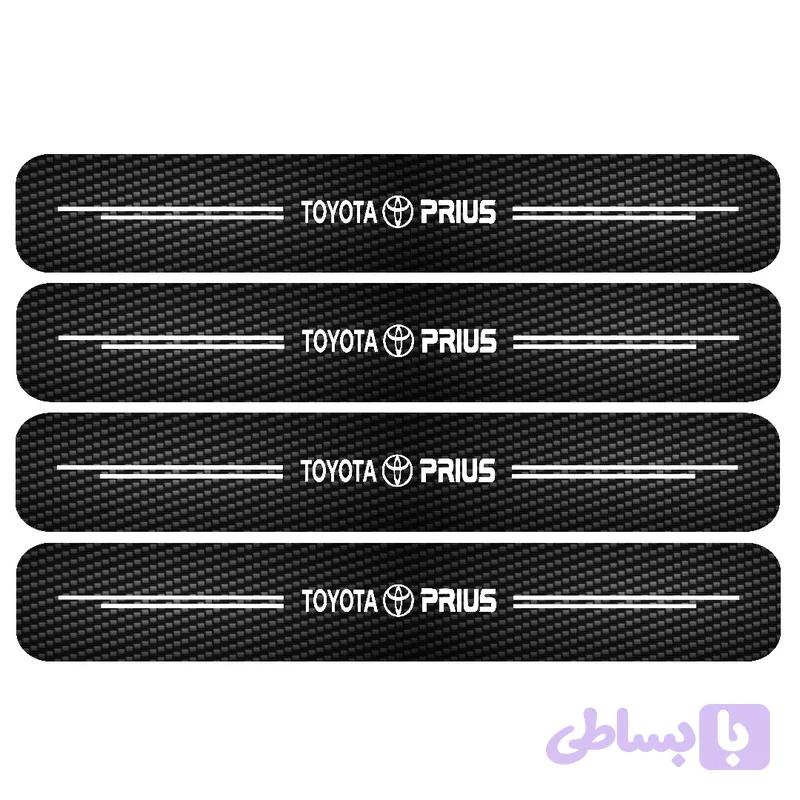 برچسب بدنه خودرو مهدیار کد SP167 مناسب برای تویوتا پریوس بسته 4 عددی تولیدی مستر لوکسینو