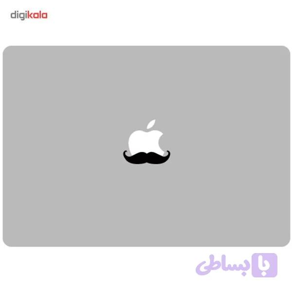 برچسب تزئینی ونسونی مدل Mustache مناسب برای مک بوک تولیدی مستر لوکسینو