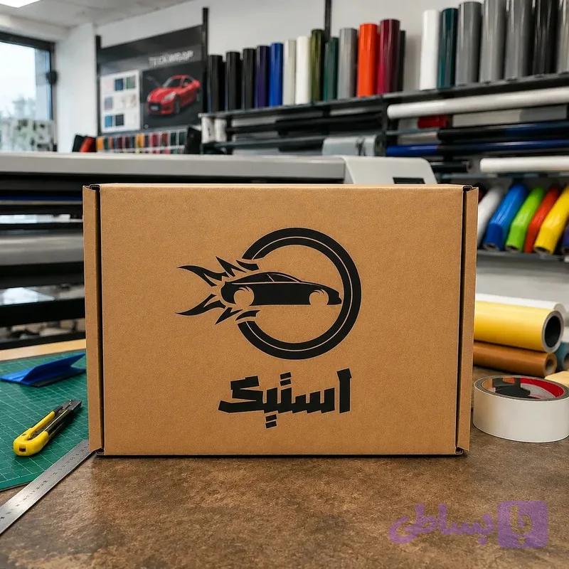 برچسب پارکابی خودرو استیک طرح چرم کد M333 مناسب برای ریو مجموعه 4 عددی تولیدی مستر لوکسینو
