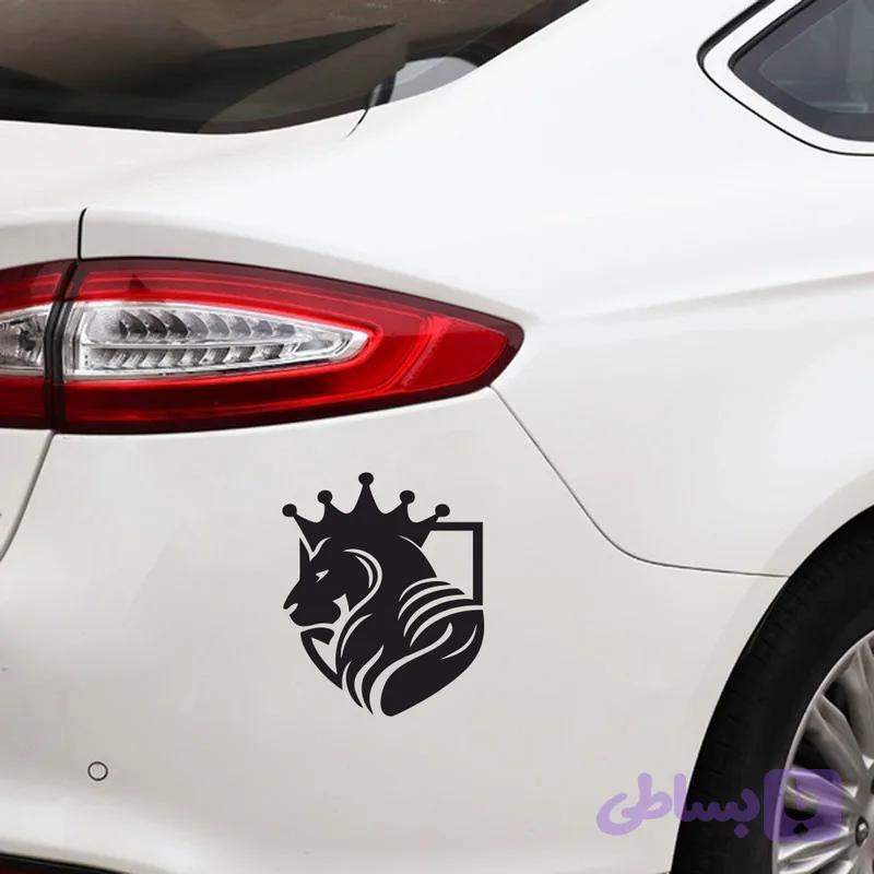 برچسب بدنه خودرو طرح شیر کد M20 تولیدی مستر لوکسینو