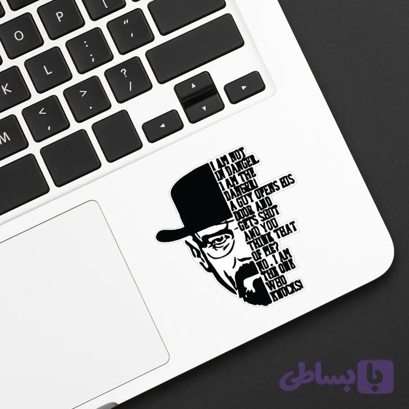 استیکر لپ تاپ طرح Breaking Bad کد ST309 تولیدی مستر لوکسینو