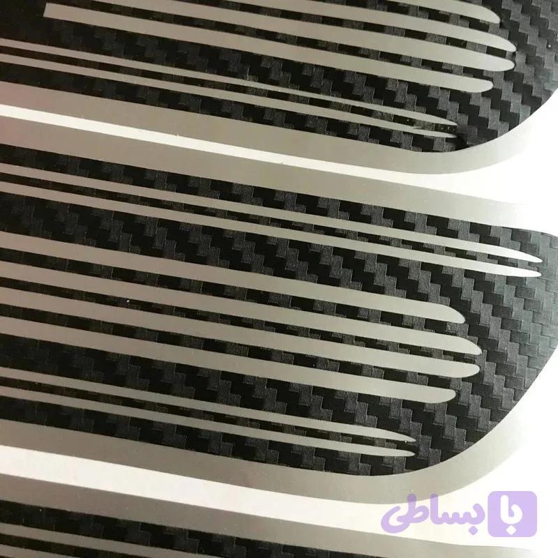 برچسب پارکابی خودرو رادیانس مدل کربن کد J40 مناسب برای آریزو 8 پرو بسته 4 عددی تولیدی مستر لوکسینو