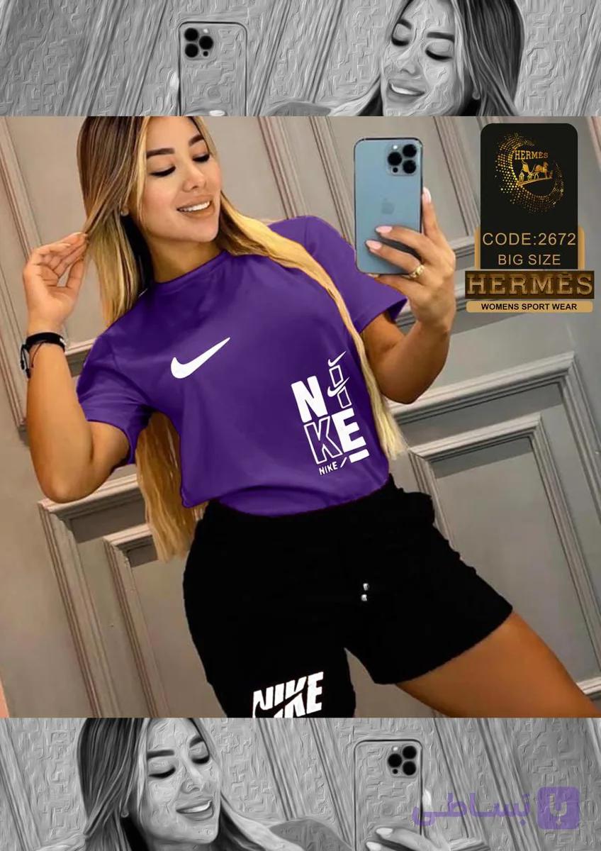 ست تیشرت شلوارک NIKE کد2672