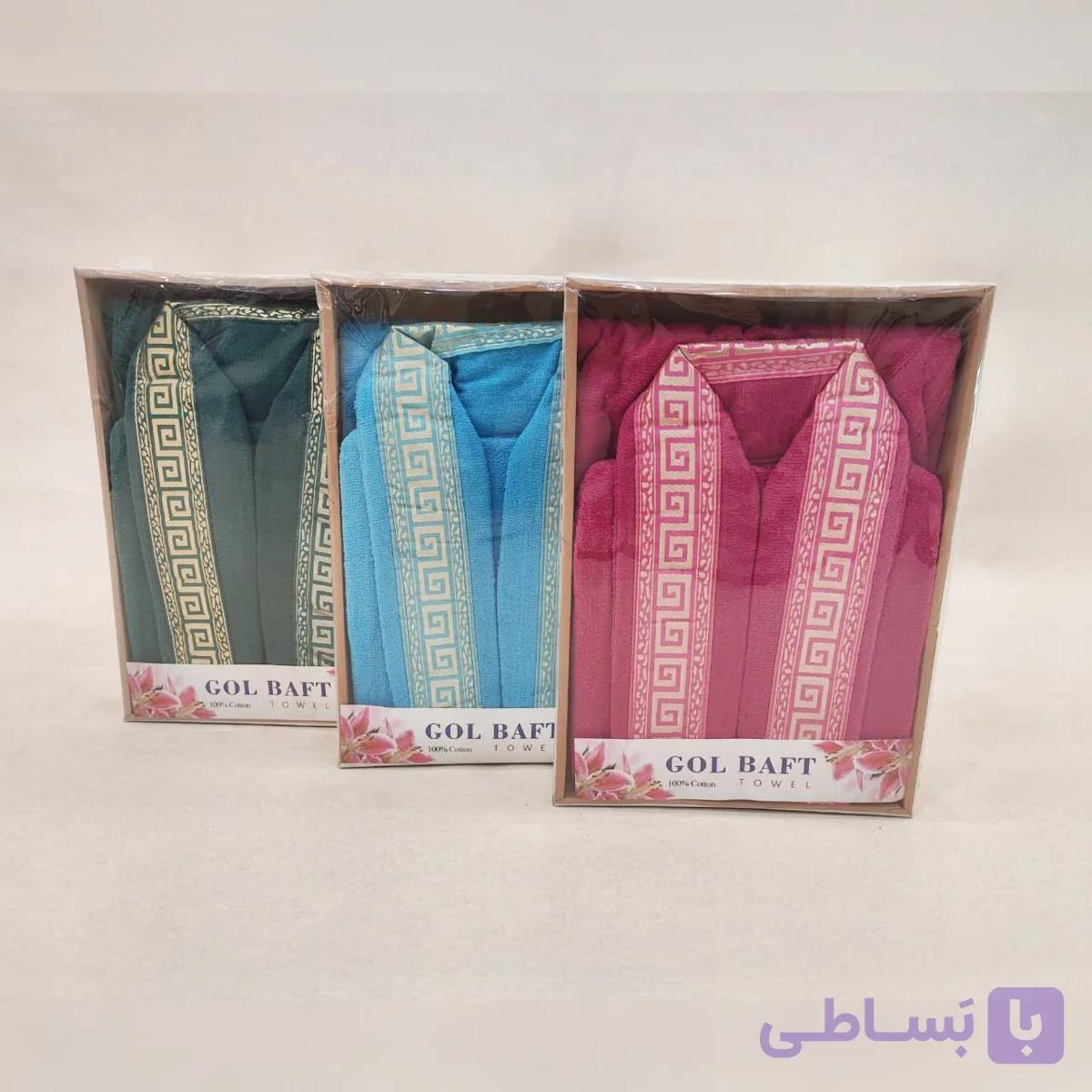 حوله تن پوش گلبافت — تصویر 1