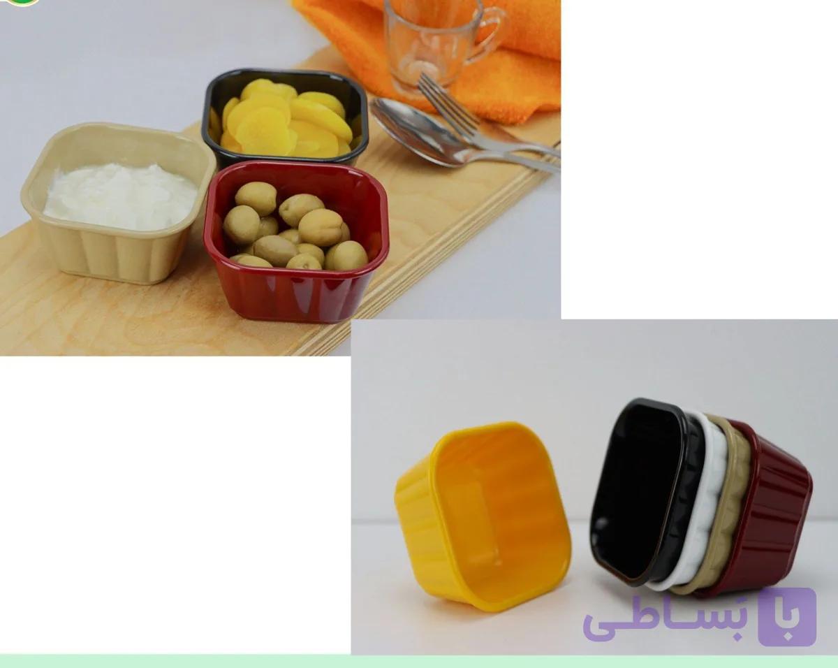 پیاله مربع ۶ عددی وانا
