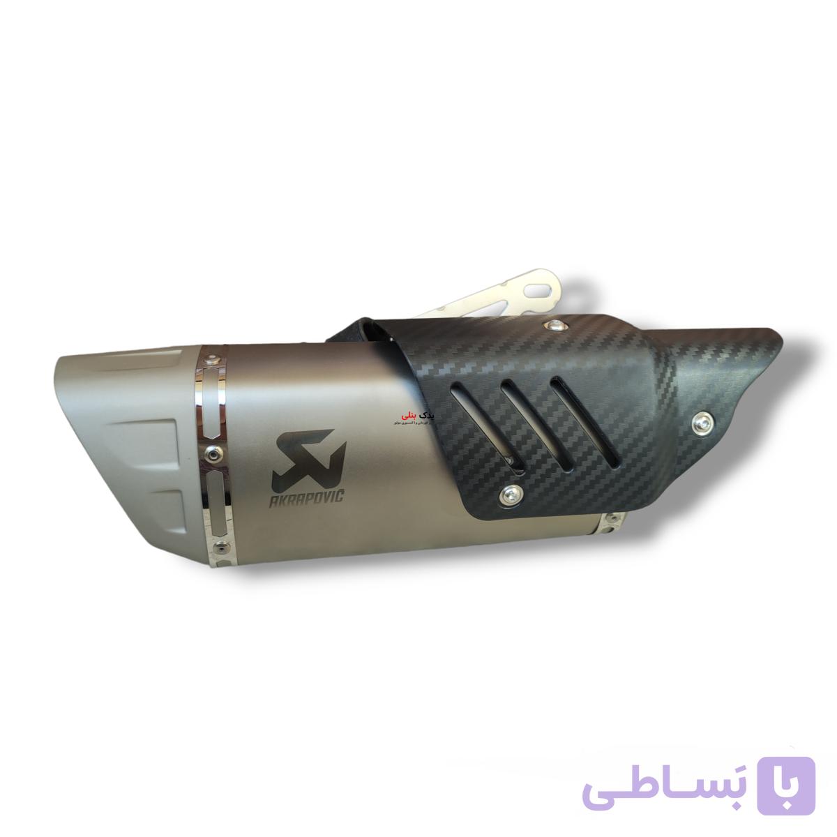 اگزوز قهرمانی کاور دار نقره ای — تصویر 1