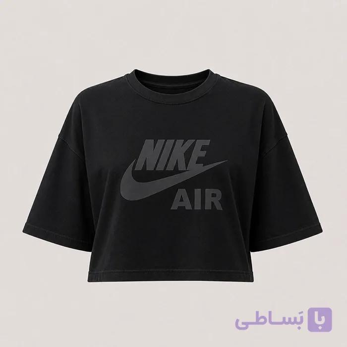 کراپ مشکی نایک — تصویر 1