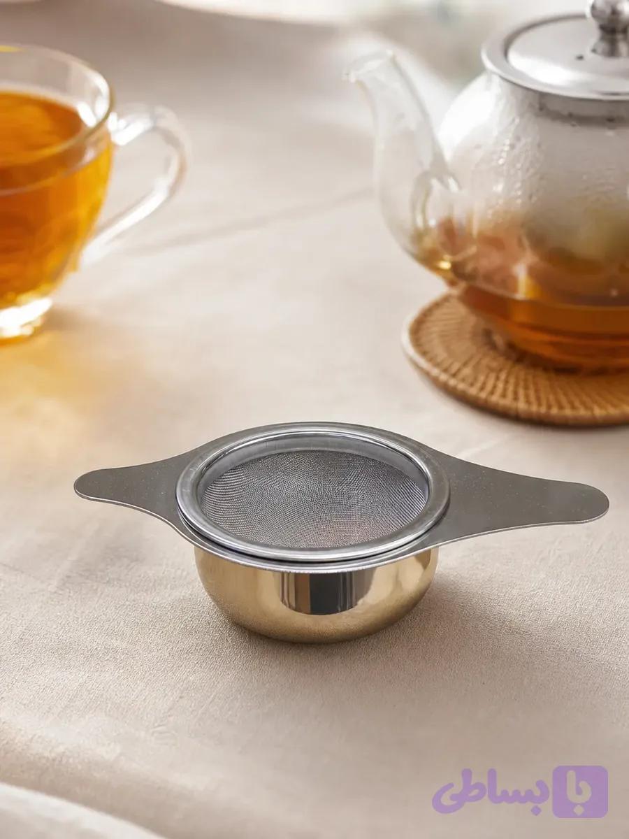 صافی چایی کاسه دار