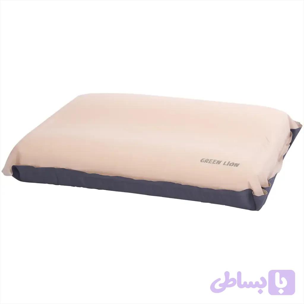 بالش بادی کمپینگ گرین لاین Green Lion مدل Inflatable Pillow – رنگ Beige