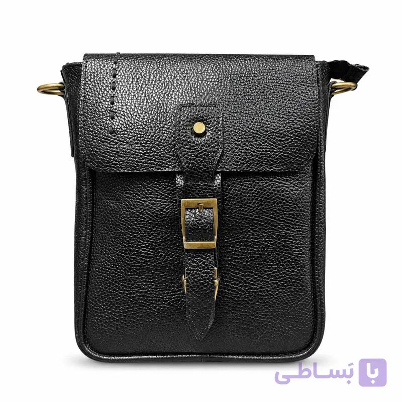کیف دوشی مشکی فلوتر مدل دالاس — تصویر 1