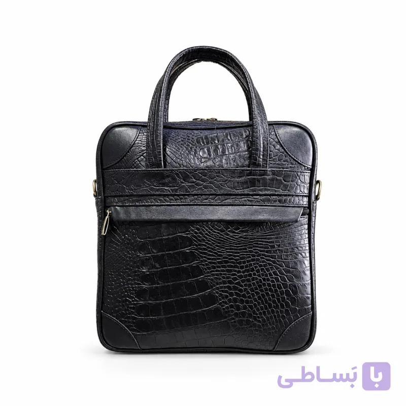 کیف اداری مشکی مدل بالتیمور — تصویر 1