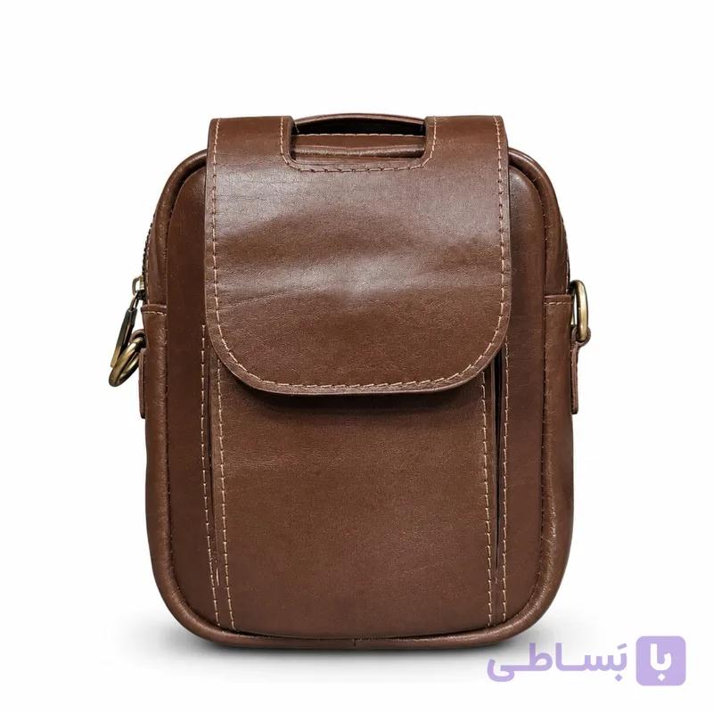 کیف دوشی قهوه ای مدل سیاتل — تصویر 1