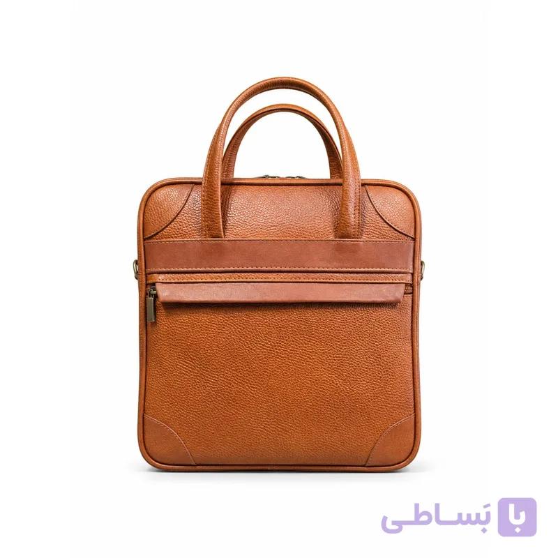 کیف اداری عسلی مدل بالتیمور — تصویر 1
