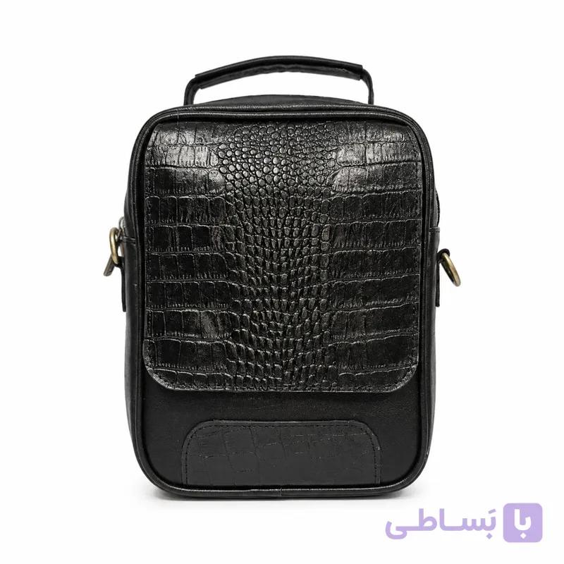 کیف دوشی مشکی مدل پاسادنا — تصویر 1