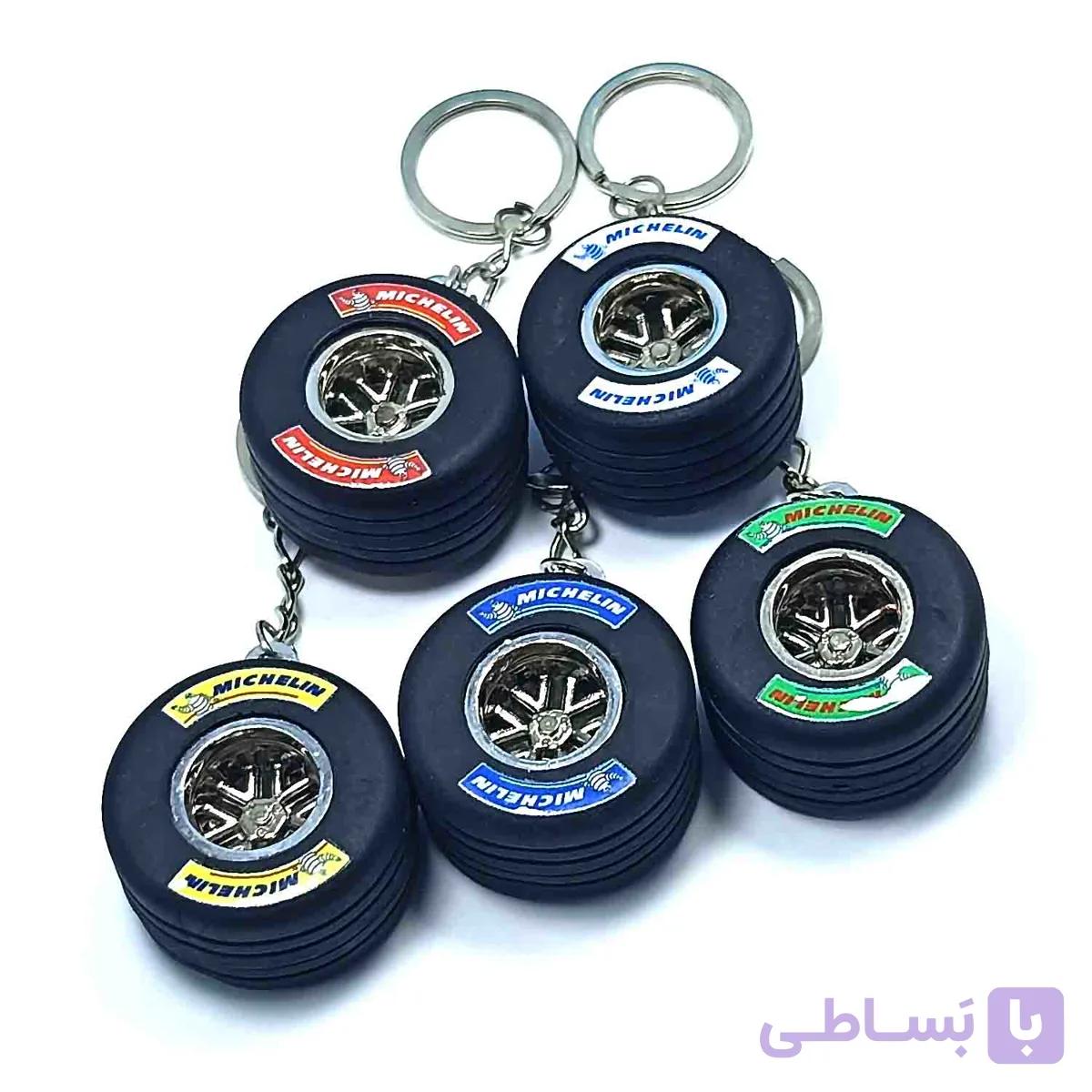 جاکلیدی تایر ماشین فلزی