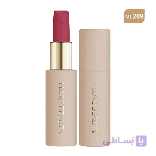 رژ لب جامد مخملی فلور بیوتی شماره ML209