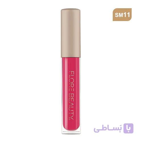 رژ لب مایع مات فلور بیوتی شماره SM11