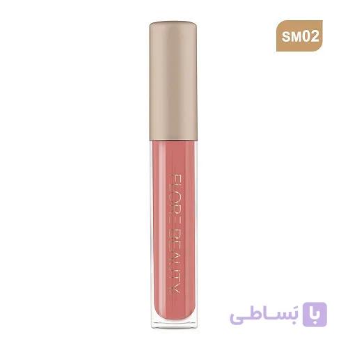 رژ لب مایع مات فلور بیوتی شماره SM02