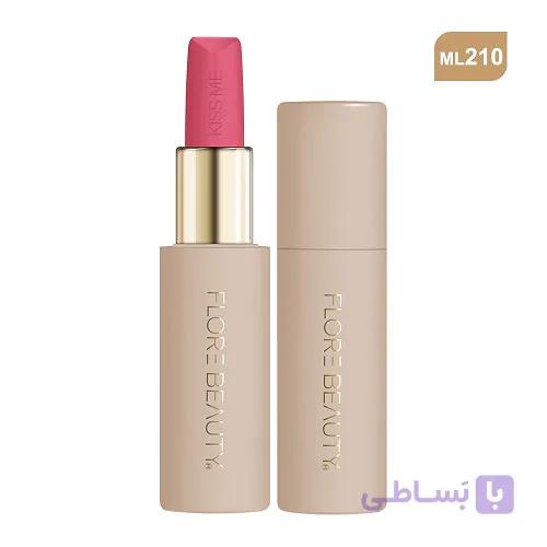 رژ لب جامد مخملی فلور بیوتی شماره ML210