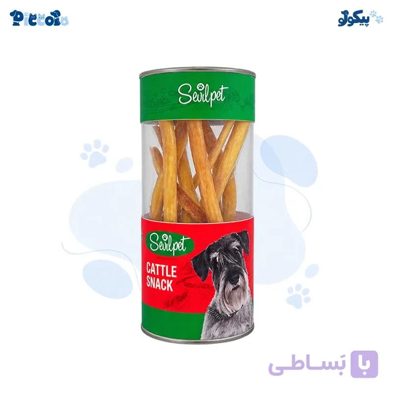 تشویقی طبیعی سگ نای گاو سویل پت SevilPet