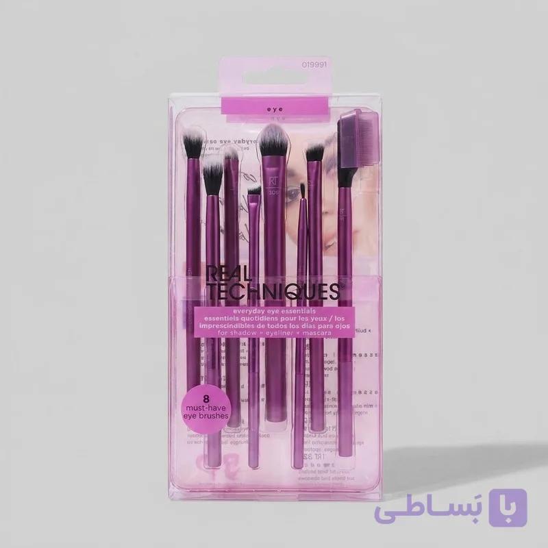 ست برس آرایشی ریل تکنیکس مدل must_have مجموعه 8 عددی