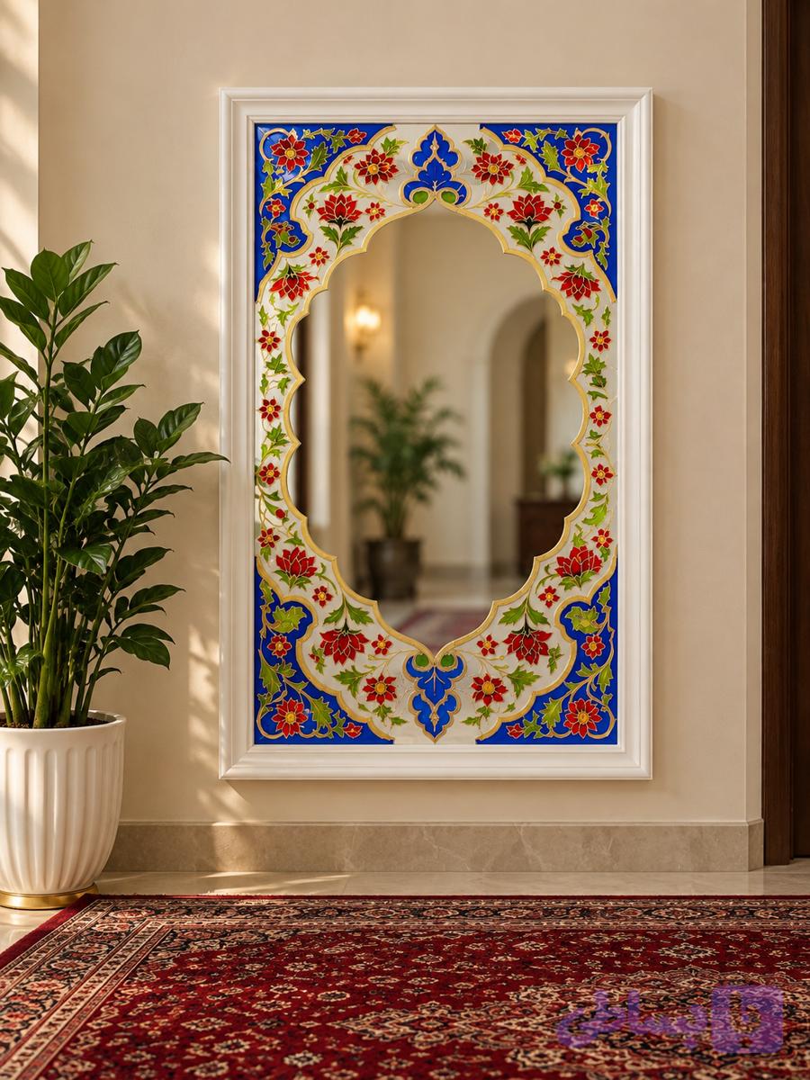 آینه ویترای طرح زر نگار